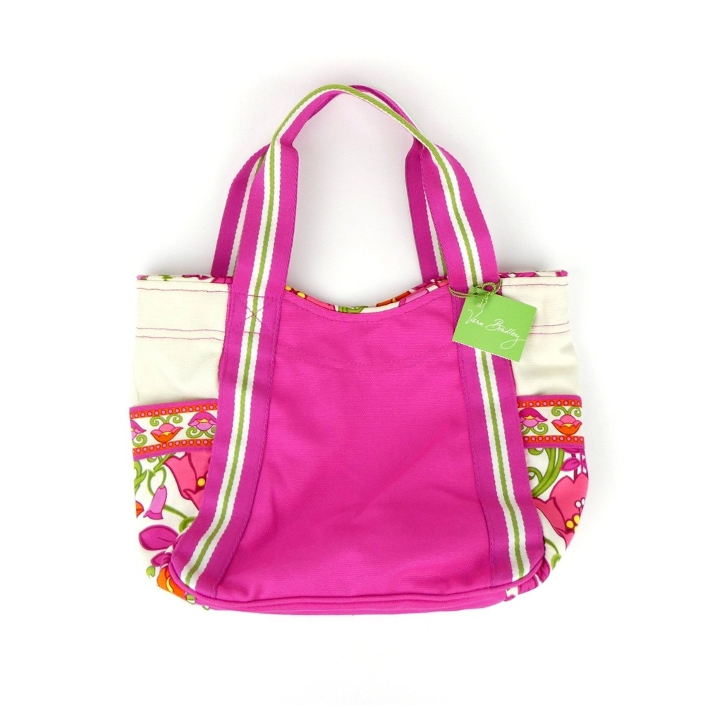 Vera Bradley Lilli Bell Colorblock Small Canvas Tote